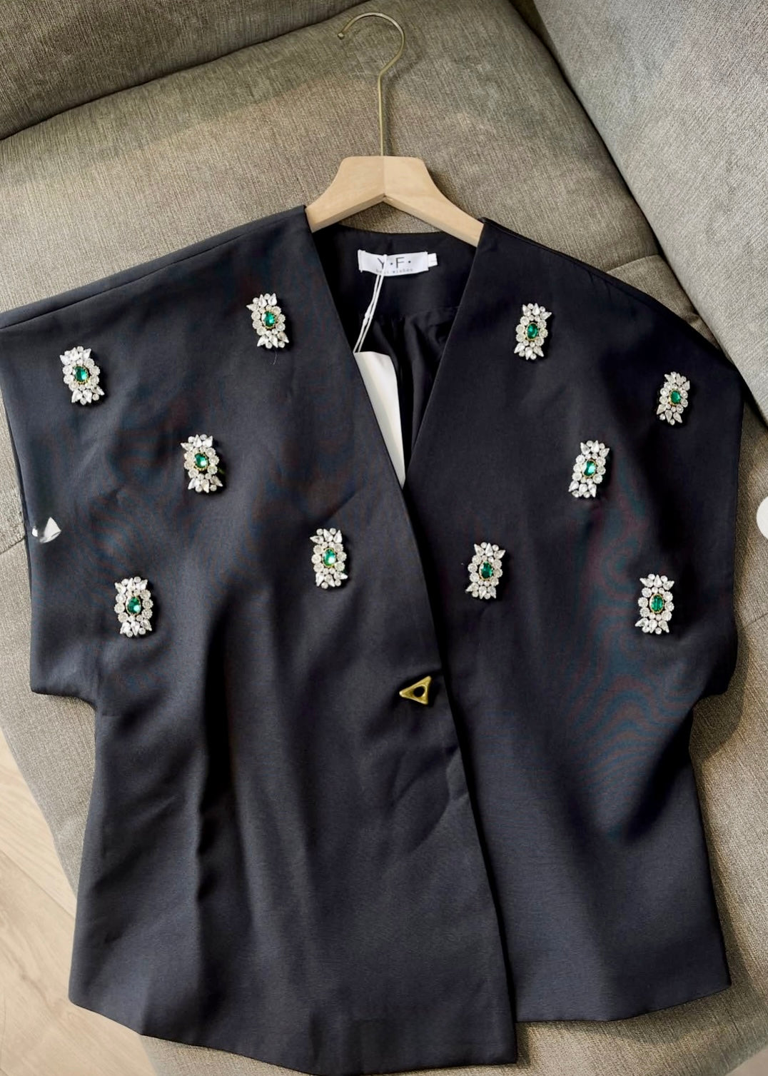 Smart Embellished Blazer Top