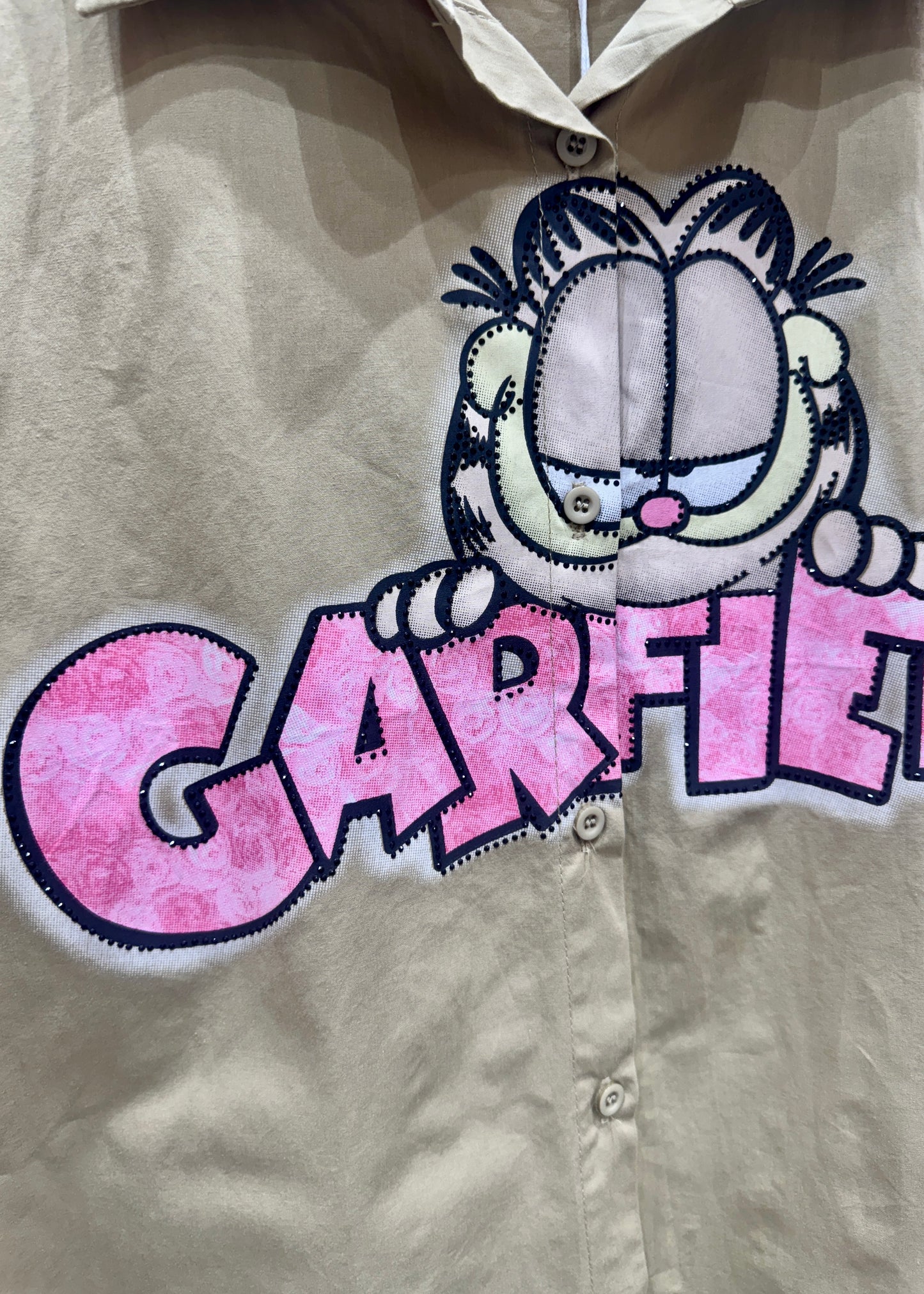 Cute Garfieldd Printed Shirt