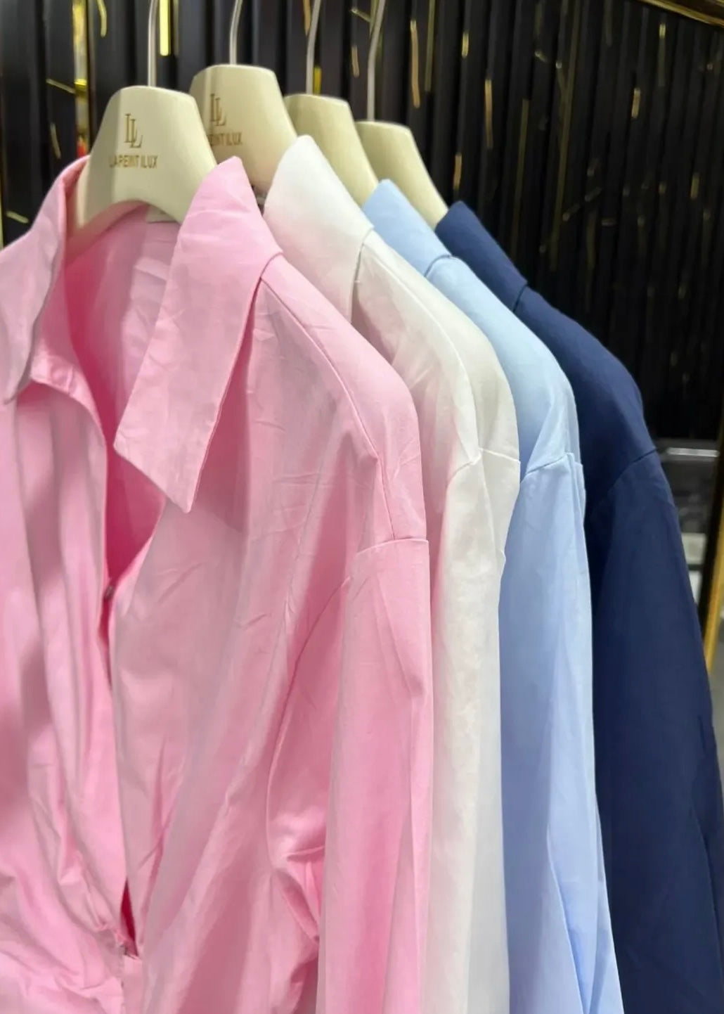 Plain Shirt with Side Ring