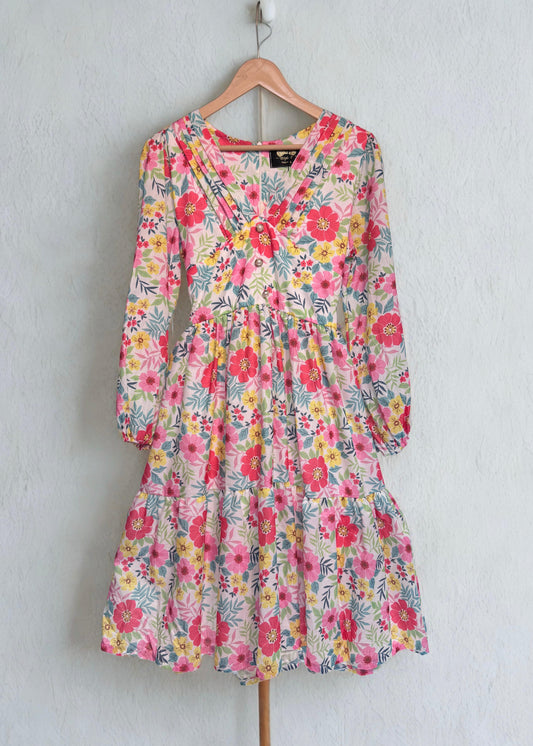 Summer Floral Long Dress