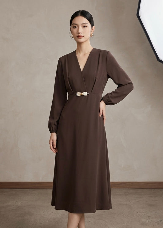 Classic Plain Dress