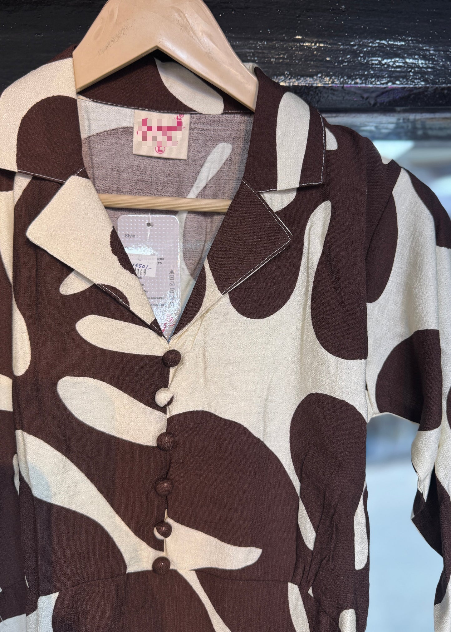 Summery Printed Cotton Dress