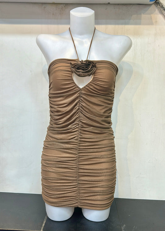 Bodycon Halter Neck Dress