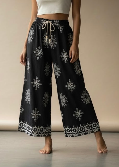 Straight Printed Pant