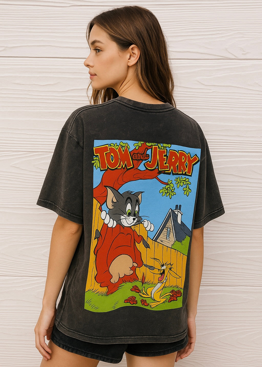 Tom & Jerry Oversized T-shirt