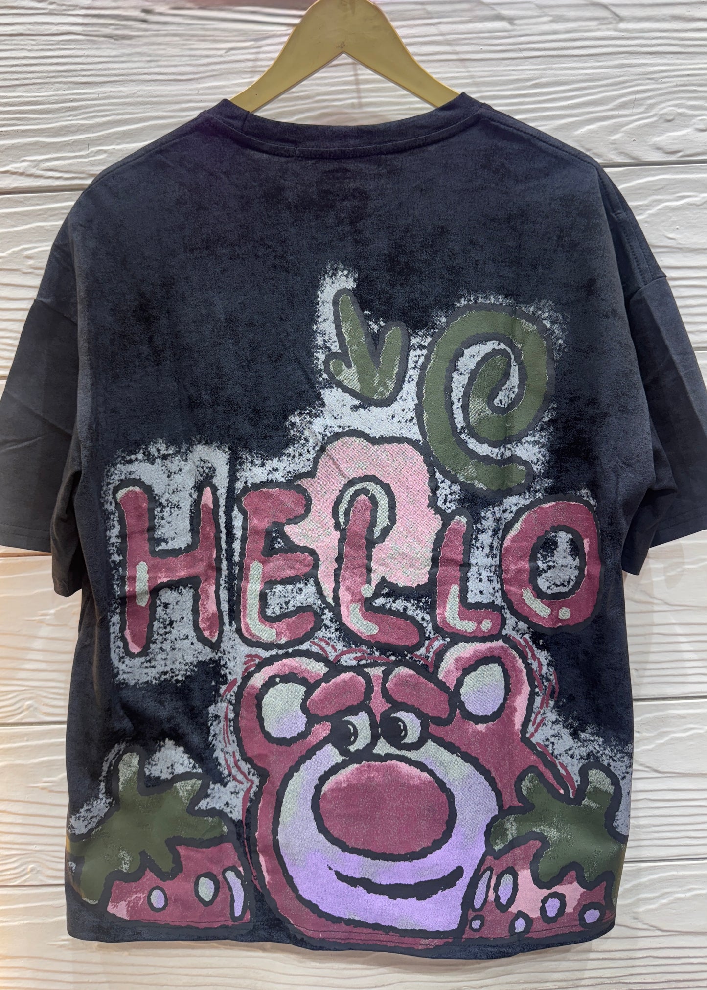 Oversized T-shirt with Stone Work