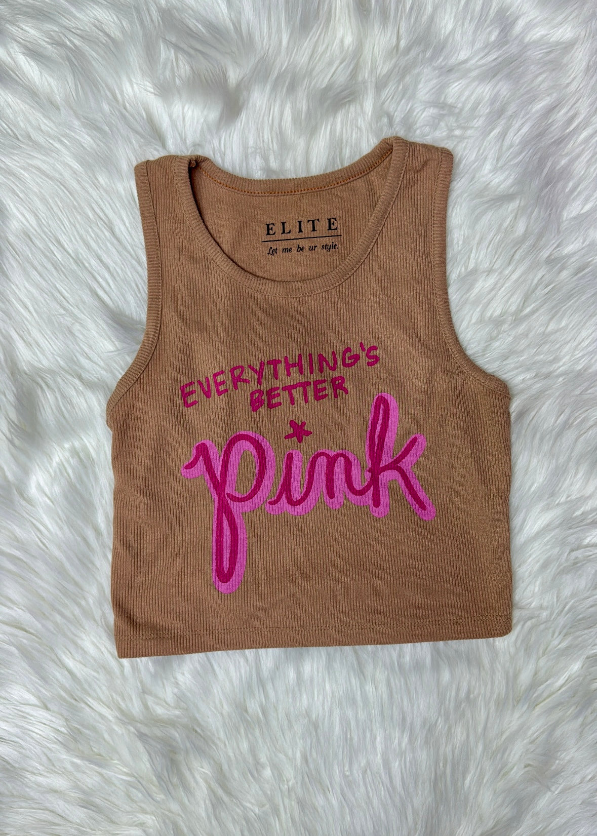 Basic Printed Tank Tops (P)