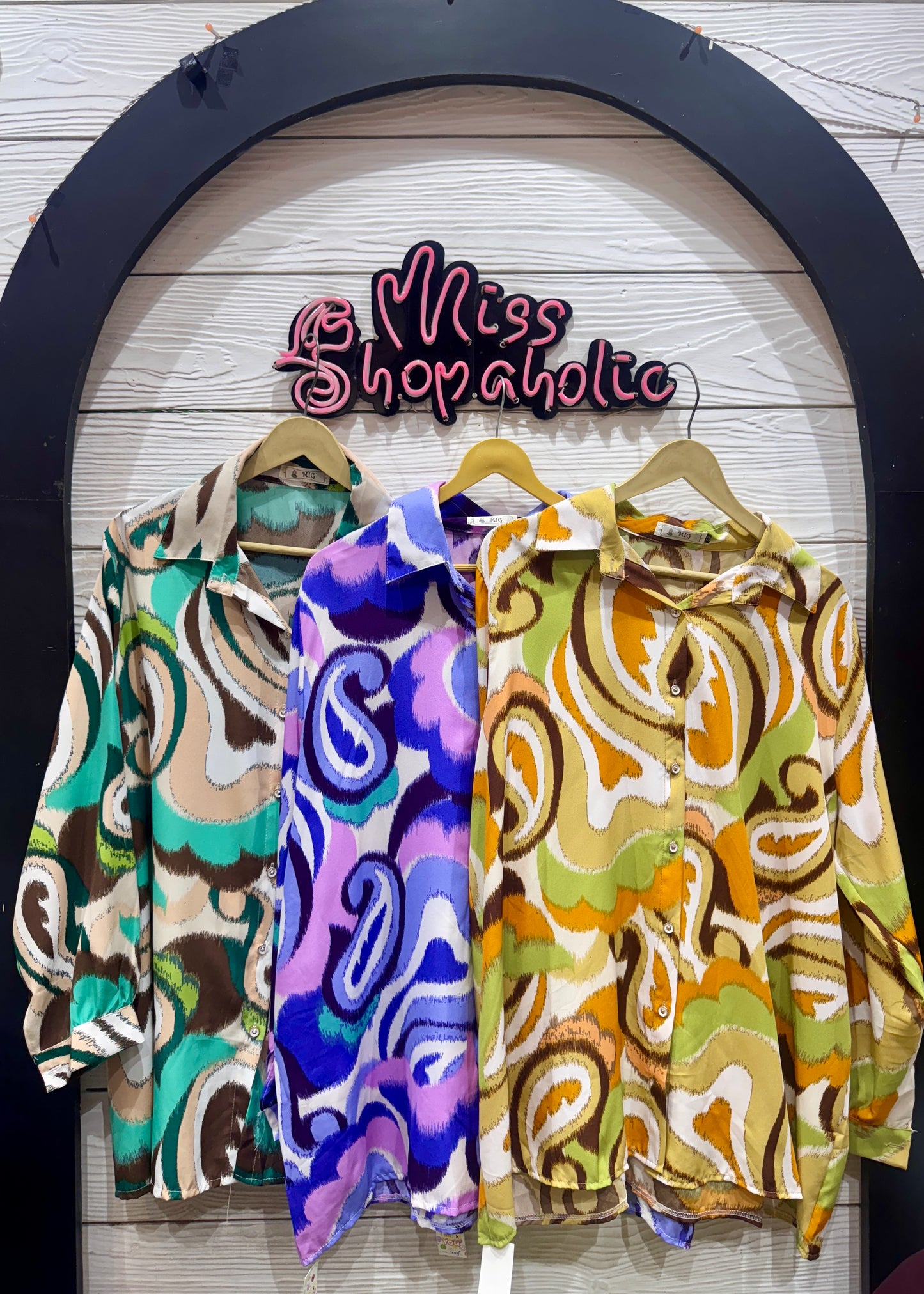 Abstract Printed Shirt