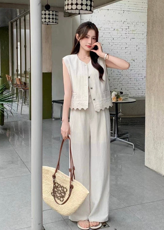 2 Pc Waist Coat & Pant Set