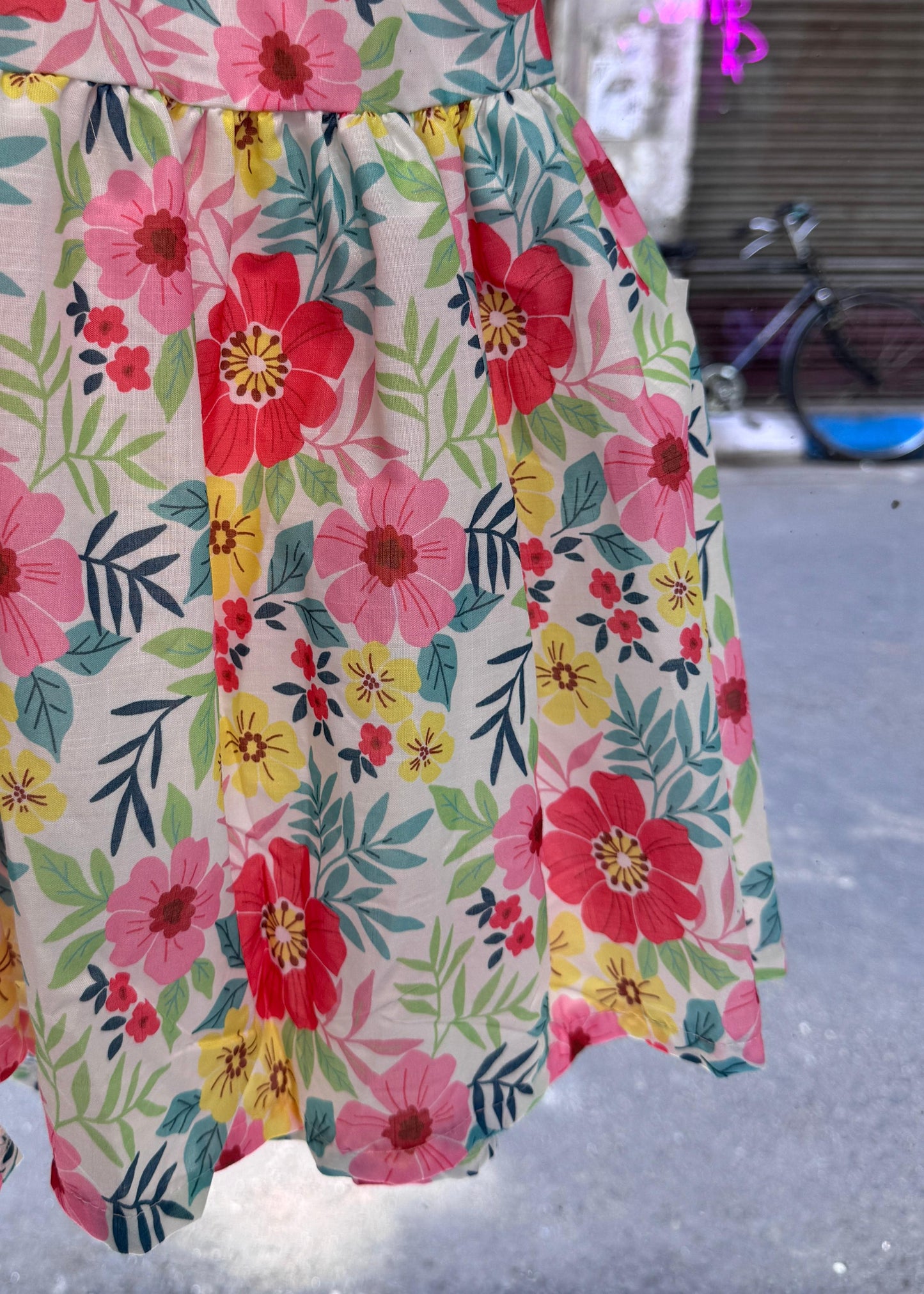 Summer Floral Long Dress