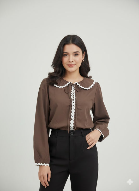 Classic Top with Lace Work