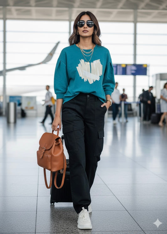 Oversized Crop T-shirt