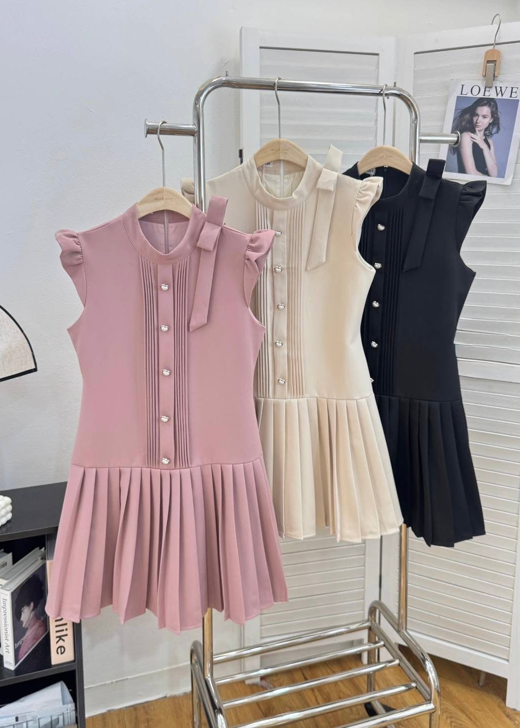 Classic Pleated Dress