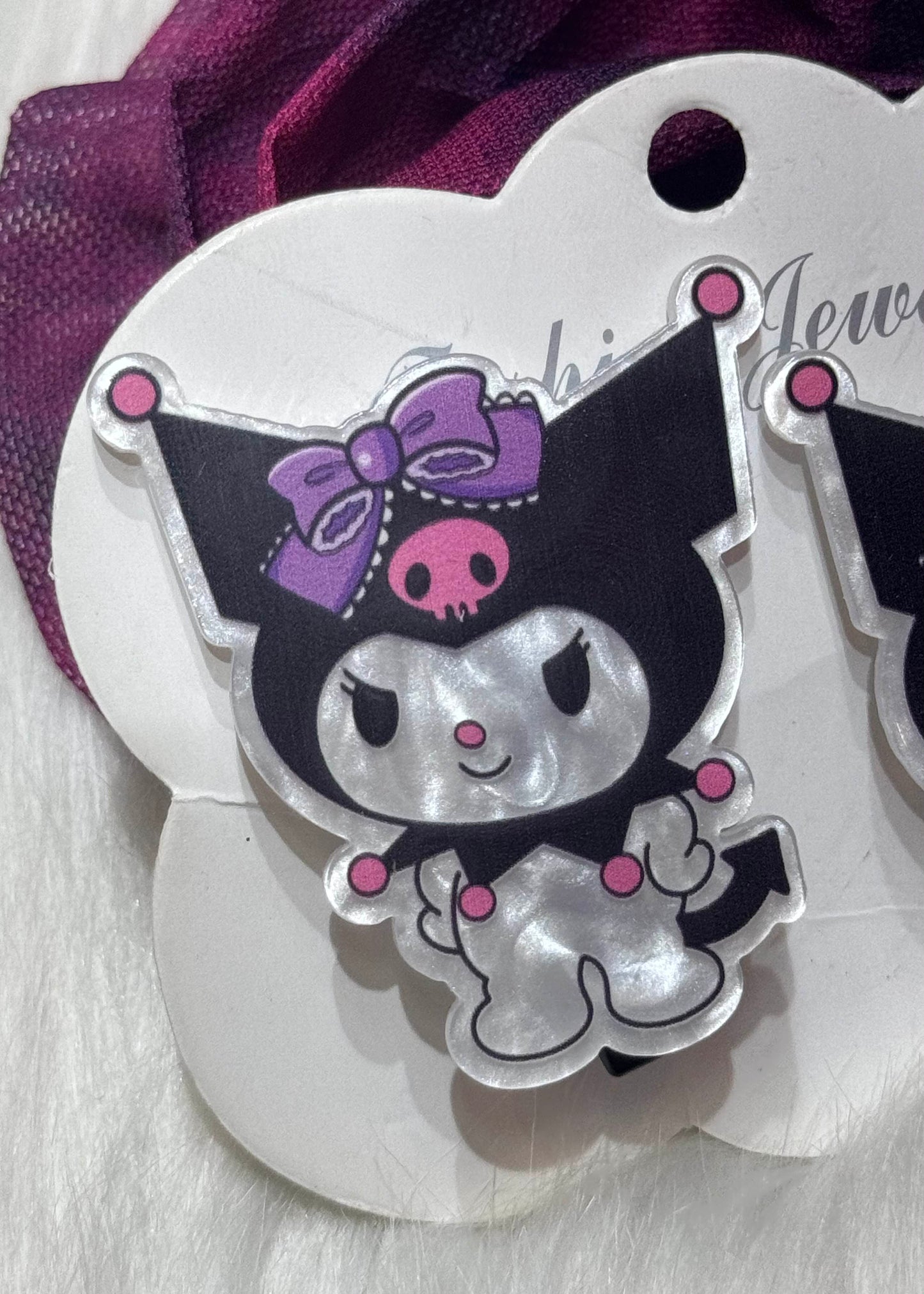 Cute Kuromi Hair Clip