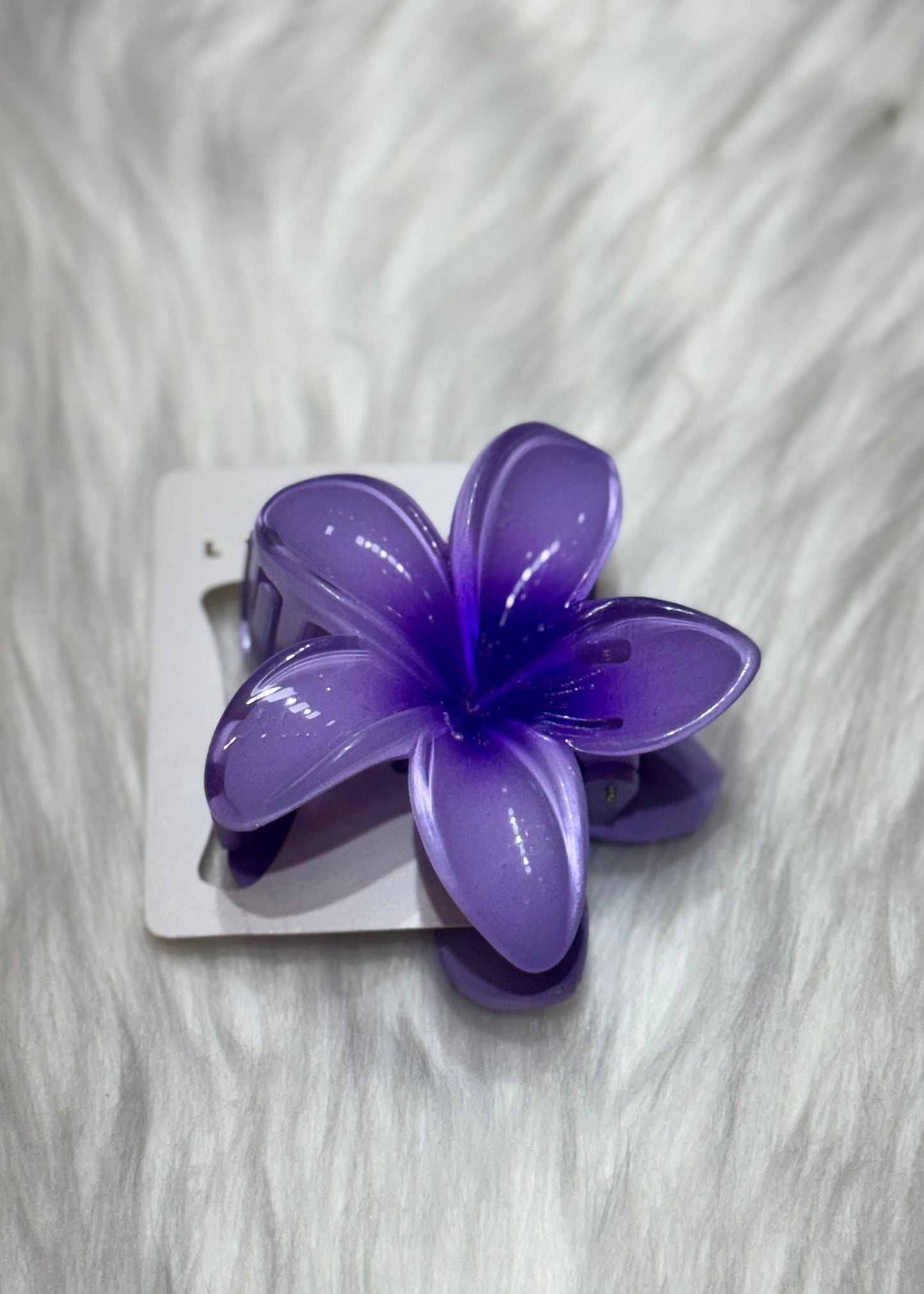 Flower Claw Clip