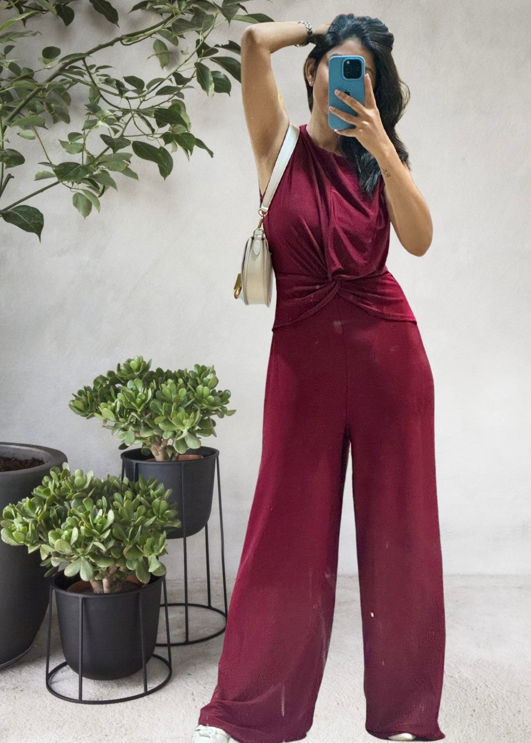 Sexy Jumpsuit with Front Design