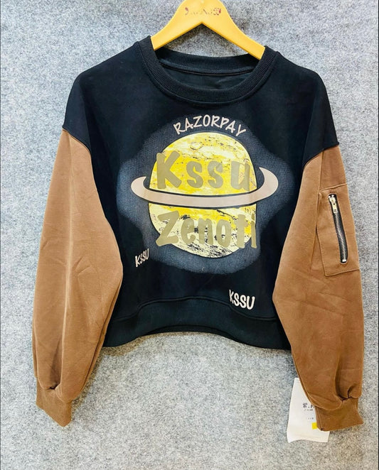 Casual Printed Sweatshirt (Kssu)