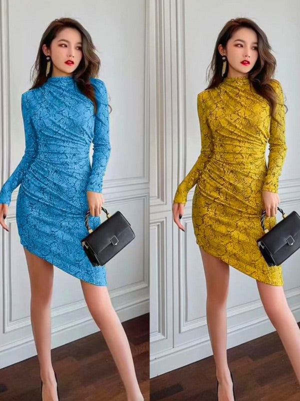 Short Bodycon Shimmer Dress