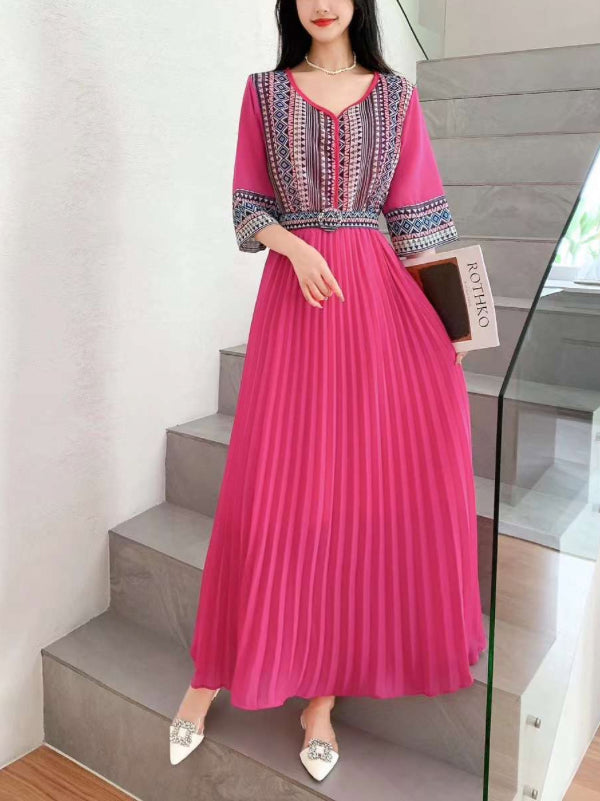 Long Indo-Western Dress