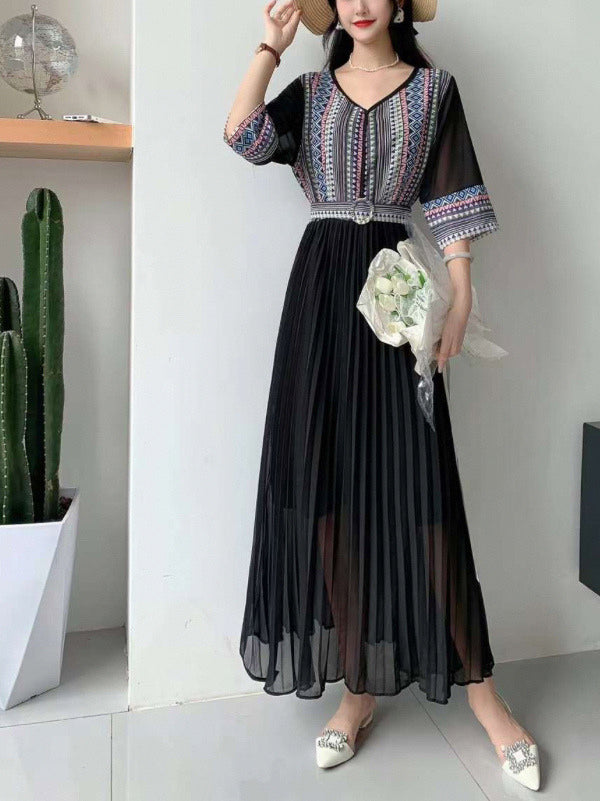 Long Indo-Western Dress