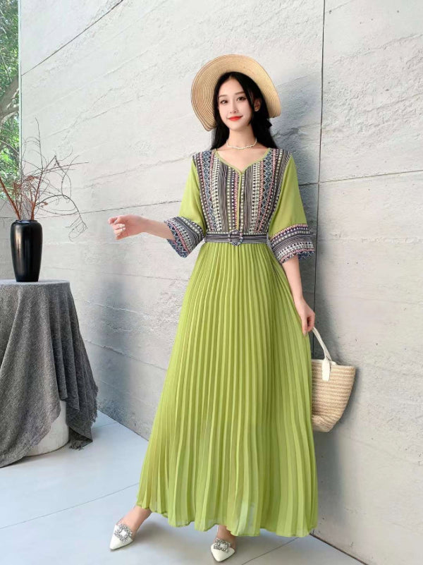 Long Indo-Western Dress