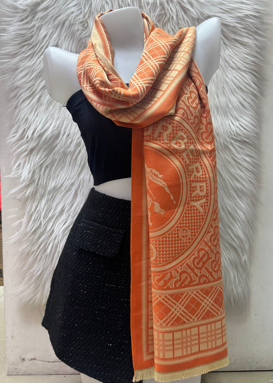 Light Woollen Printed Stole