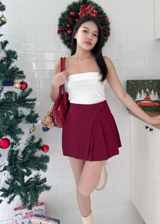 Stylish Pleated Skorts