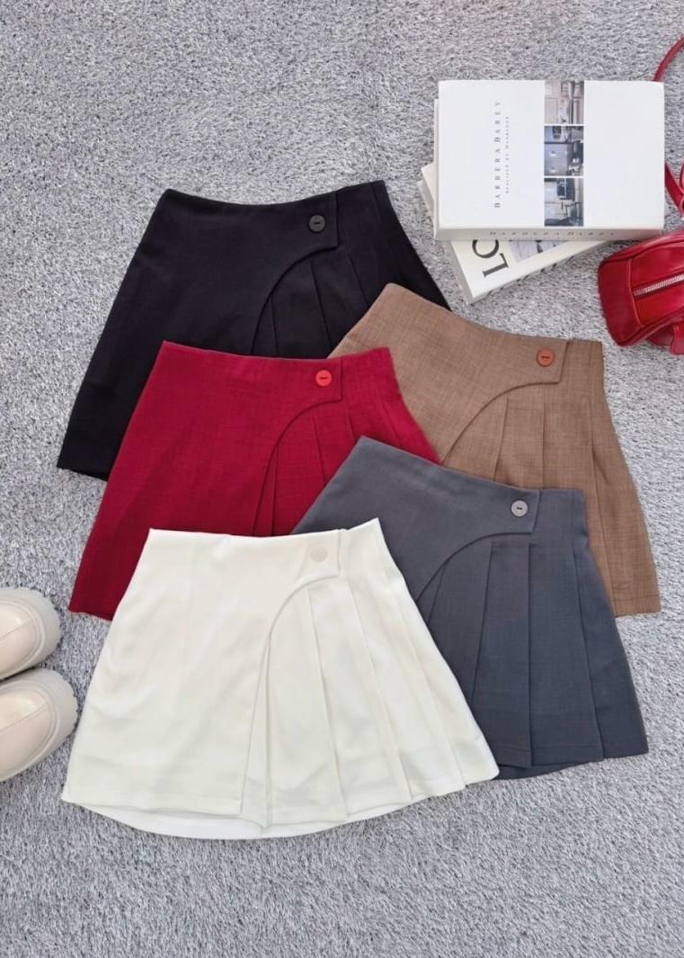 Stylish Pleated Skorts