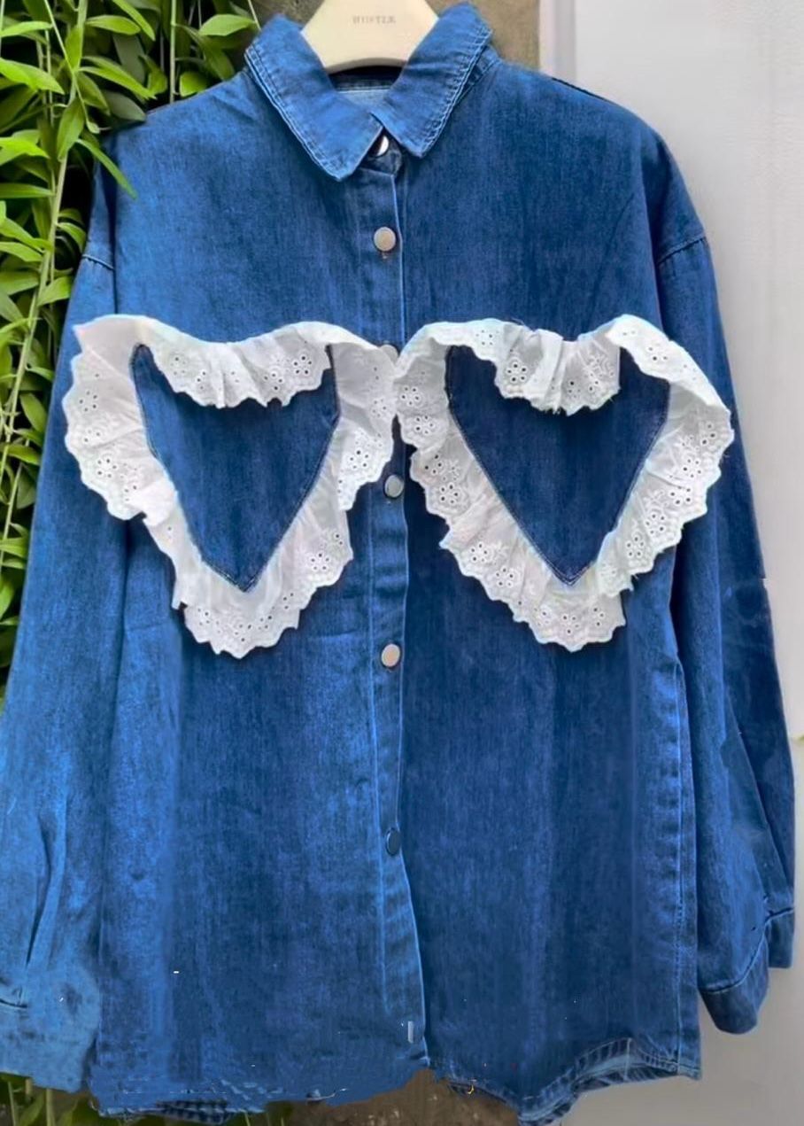 Oversized Denim Shirt