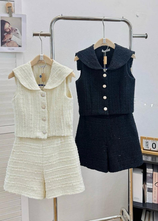 2 Pc Tweed Co-ord Set