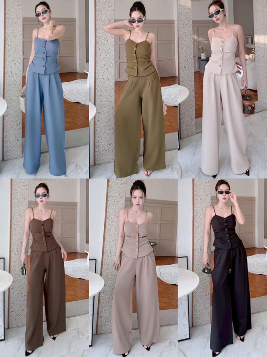2 Pc Top & Pant Set