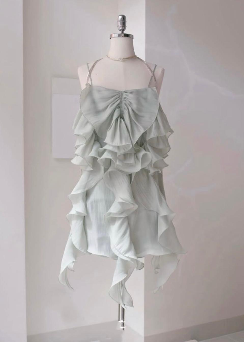 Short Frilly Party Dress