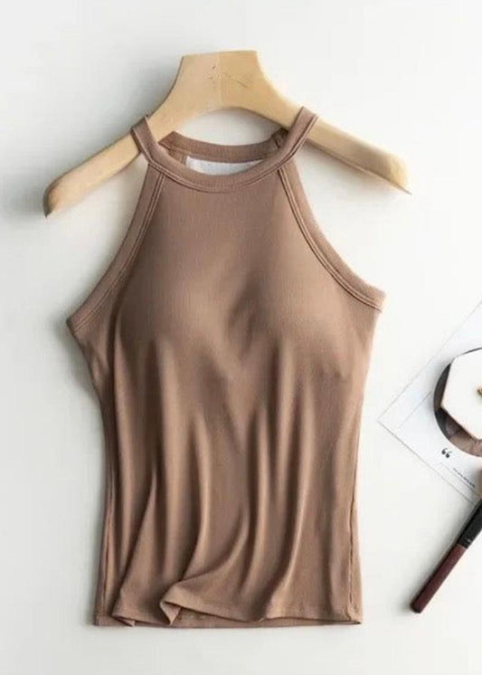 Solid Padded Tank Top