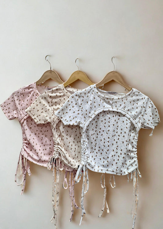 Cute Printed Crop Top