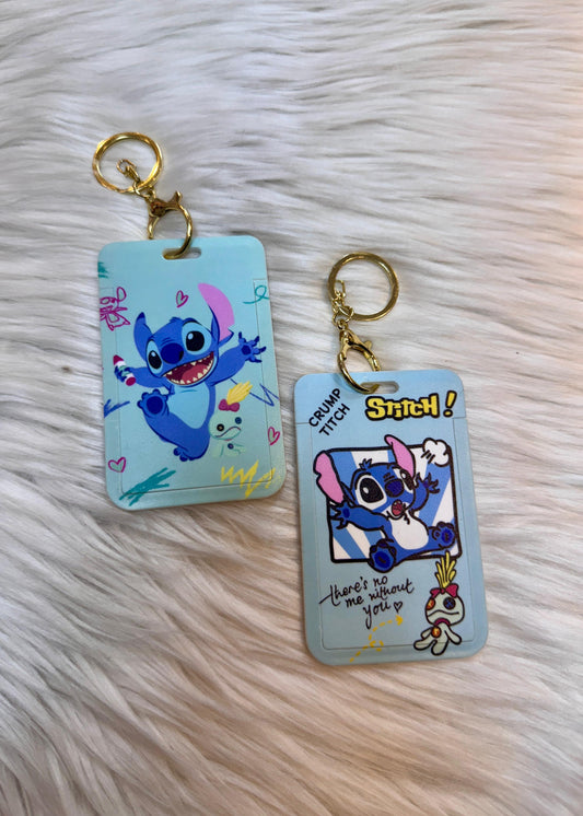 Cartoon Printed ID Card Holder