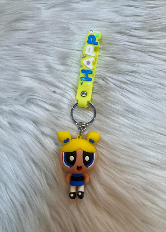 PowerPuff Girl Keychain