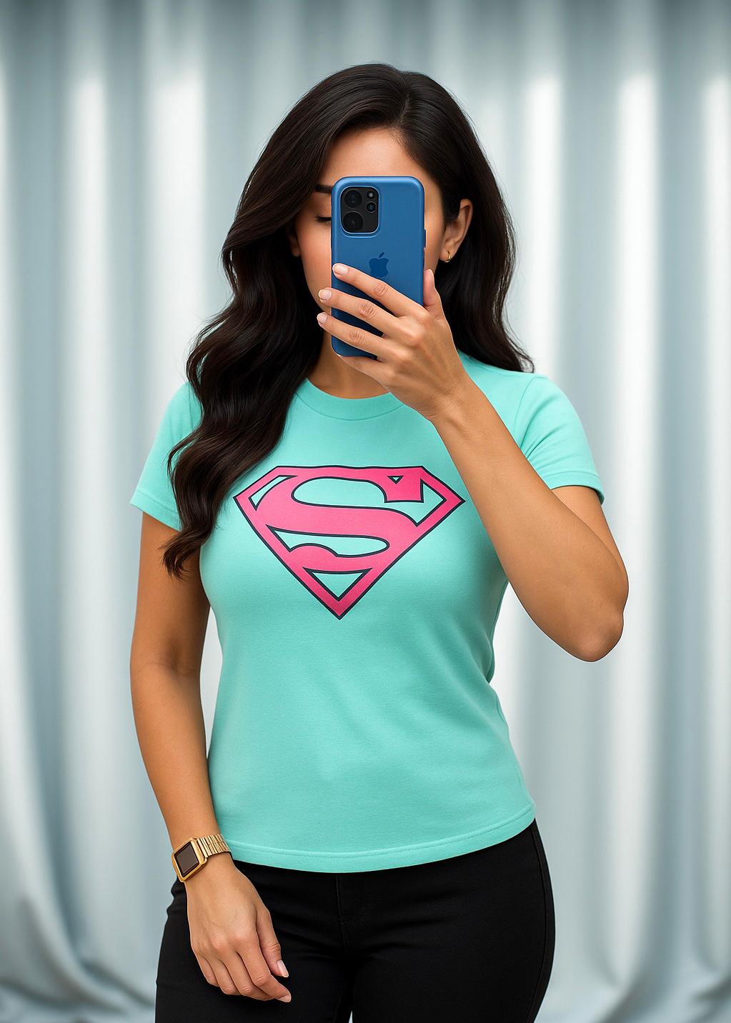 Superman Printed Casual T-Shirt